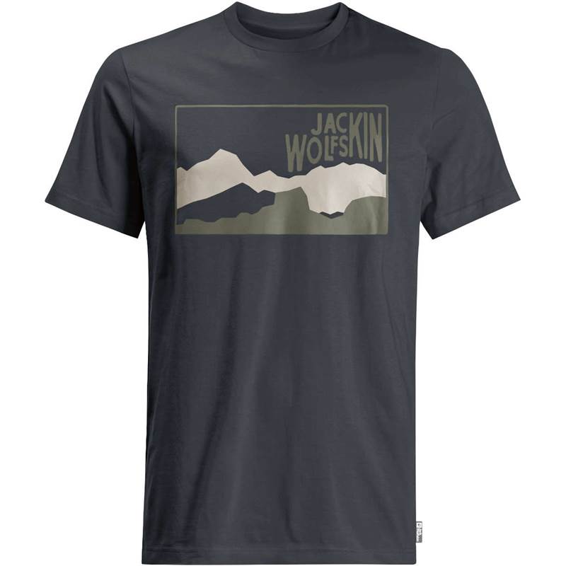 Jack Wolfskin Mens Ausblick T-Shirt-5